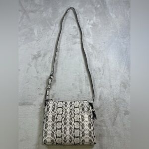 A new day Stylish Snake Print Crossbody Bag